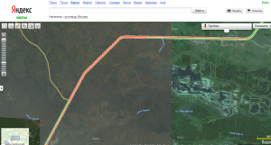 Пробка10112013-Яндекс.Карты